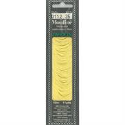 Mouline 6 Stranded Cotton Embroidery Floss, 0112 Light Yellow